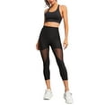 thumbnail image 3 of Women's Yoga Slim Fit Pants, High Waist Sports Trousers, Casual Fitness Gym Tight Leggings, 3 of 9