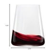 thumbnail image 7 of Stölzle Lausitz Power Stemless Red Wine Glass Set, 17.2 Oz - Set of 4 Lead-Free Crystal Glasses, Dishwasher Safe, Wide Bowls for Rich Aroma - Modern Stemless Design for Chianti & Montepulciano, 7 of 7