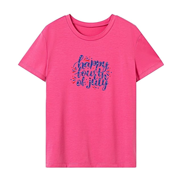 Camiseta para mujer Ropa de verano Camisa con cuello redondo para uso diario Viaje Regalo de mujer SG