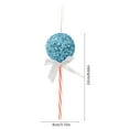 thumbnail image 3 of SLYNSHome Peppermint Candy Ornament,Hanging Candy Balls Decoration Christmas Candy Cane Balls for Christmas Tree Party Home Decor - Sky Blue, 3 of 7