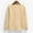 Beige#2, variant on Spring Tops for Women Viikei Womens Tops Long Sleeve Dressy Casual,Women's Threaded Long Sleeved Round Neck Loose Bottomed Classic Solid Color T-shirt Tops Khaki M