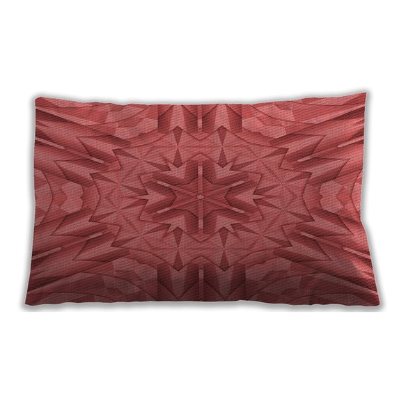 Ahgly Company Indoor Rectangular Contemporary Lumbar Throw Pillow, 13 inch by 19 inch