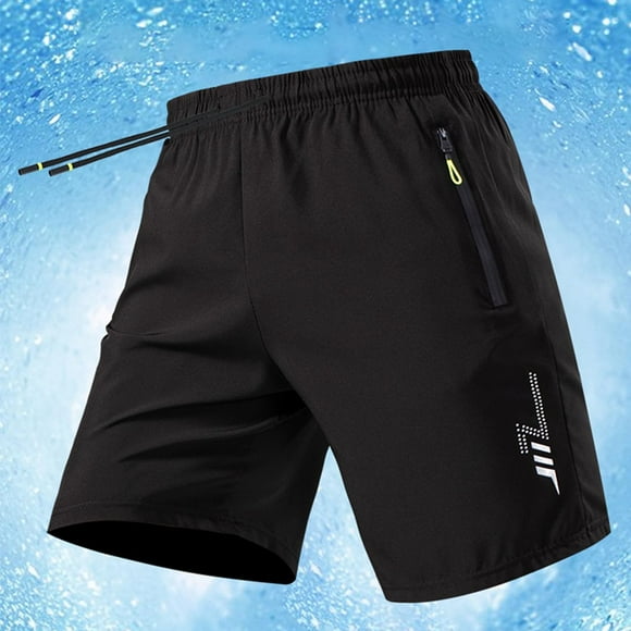 Men Shorts Summer Mens Basket Ball Shorts Shorts Gym Men Mens Athletic Running Shorts Summer Short for Men Mens Cooling Shorts (Black,3XL)