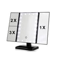 thumbnail image 1 of 21 Led Make Up Light Magnifying Hd Class Eyelash Usb 3 Side Foldable Make Up Lamp Touchable Screen Dimming Led Mirror Light ,Widely Use, 1 of 7