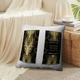 thumbnail image 4 of LALILO Throw Pillow Covers Art Business Card Vintage And Girl Cushion Cover 18" x 18", 2 Pack, 4 of 6