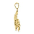 thumbnail image 2 of 10K Moveable Lobster Charm 10K7873, 2 of 4