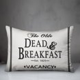thumbnail image 3 of Creative Products Dead Breakfast Stripes 20 x 14 Spun Poly Pillow, 3 of 3