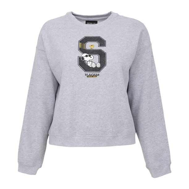 Sudadera Mujer K-swiss Snoopy Slacker color Gris