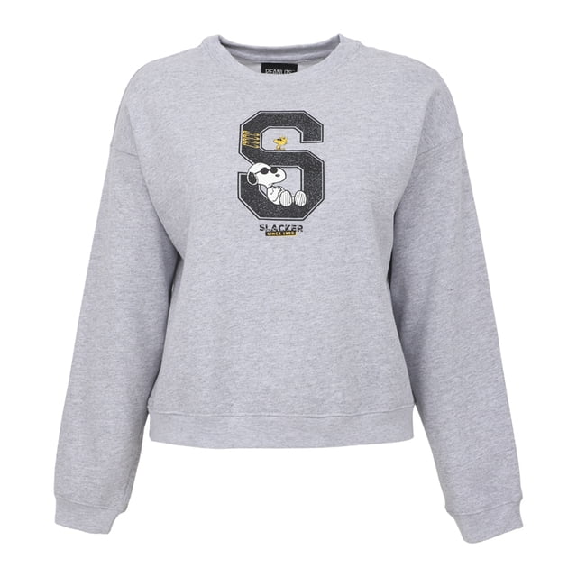 Sudadera Mujer K-swiss Snoopy Slacker color Gris