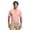 Pink Peony, variant on Ben Hogan Men's & Big Men's Performance Fine Line Printed Short Sleeve Polo Shirt, up to 5XL