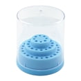 thumbnail image 1 of Guardurnaity Caja de soporte para brocas de uñas, almacenamiento resistente y portátil para accesorios de decoración de uñas, PP duradero masajeadores azul, 1 of 6