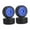 Blue, variant on 4 Pieces Tire Wheel RC Wheel Rims 7mm Hex Upgrade Nylon for 1/28 Scale RC Crawler Trucks