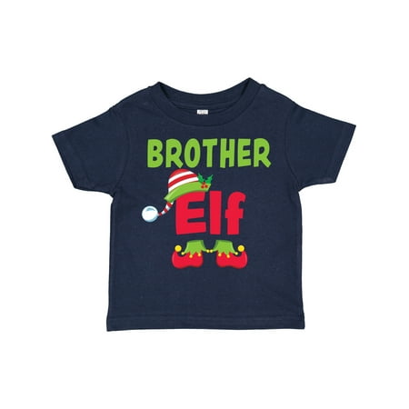 

Inktastic Christmas Brother Elf Gift Toddler Boy Girl T-Shirt