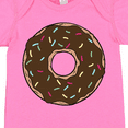 thumbnail image 4 of Inktastic Chocolate Donut, Doughnut, Glaze, Icing, Sprinkles Boys or Girls Baby Bodysuit, 4 of 5