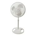 thumbnail image 3 of Lasko 16 Inch Oscillating Adjustable Tilting Pedestal Stand Fan, White (2 Pack), 3 of 6