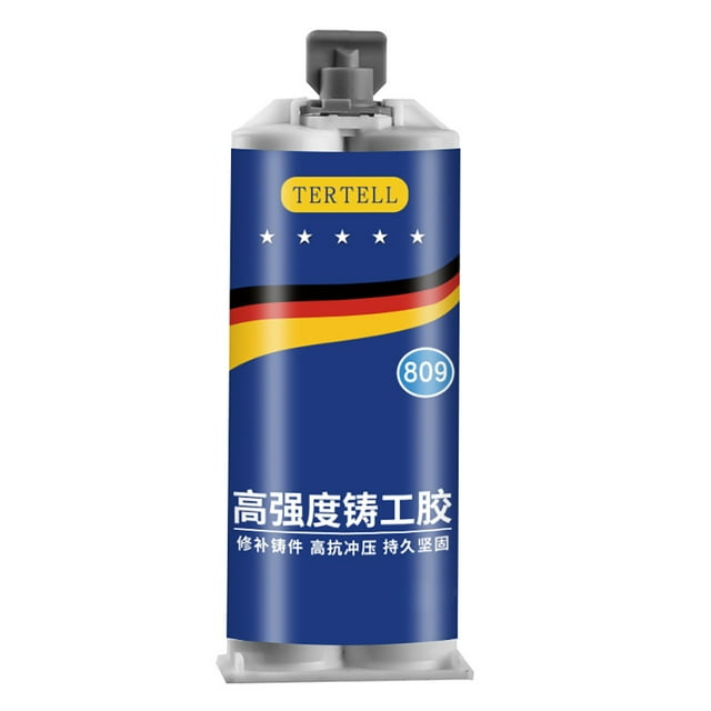 TFixol Foundry Glue Colle de Réparation pour Métal Acier Inoxydable Cuivre Aluminium Trou Fissure Colle de Réparation Moule de Coulée Colle AB