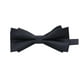 thumbnail image 1 of Camisa de negocios de moda para hombre, corbata de lazo de poliéster liso de doble capa, corbata de poliéster para hombre, 1 of 2