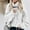 White, variant on Babysbule Plus Size Womens Sweaters Fashion Women's Casual Long Sleeved Solid Hedging Knitting Turtleneck Sweater Women's Fashion
