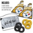 thumbnail image 3 of YouTheFan NFL Pittsburgh Steelers RingBag, 3 of 5