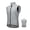 Gray, variant on Yajisi Reflective Cycling Vest with Chest Pocket Windproof Gilet for Running Hiking Biking Gray 3XL
