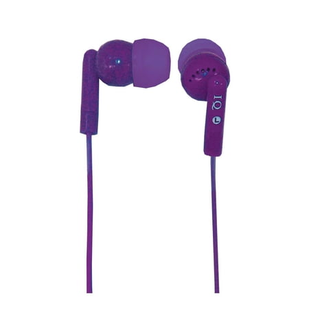 UPC: 0639131751064 | IQ Sound Poprockz Digital Stereo Earphones  IQ-106 (Purple)