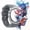 Men's round silver, variant on Smart Watch for Men: Wireless Calling, Music Playback, Step Counter, Activity Tracker, Digital Display, Zinc Alloy Case, USB Charging, Rechargeable Battery