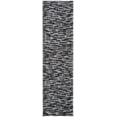 thumbnail image 2 of SAFAVIEH Porcello Scarlett Abstract Striped Runner Rug, Light Grey/Charcoal, 2'3" x 8', 2 of 7