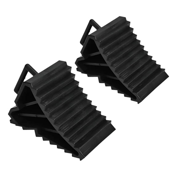 Applicable to Generic Rv Trailer Wheel Chock Tire Brake 2 Pieces