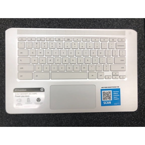 Genuine HP Chromebook 14-db Series Palmrest Touchpad With Keyboard L46585-001