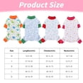 thumbnail image 4 of Soft Pure Cotton Dog Pajamas Dog Clothes Pet Jumpsuit Puppy Pet Dog Daily Wear Spring And Summer Cotton Four Legged Coat, 4 of 10