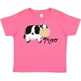 thumbnail image 3 of Inktastic Moo Says the Cow Boys or Girls Toddler T-Shirt, 3 of 5