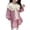 Pink, variant on IROINNID Girls Summer Clothes Long-sleeved Clothing Summer Thin Knitted Dress 3T