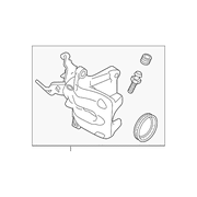 Genuine OE Volkswagen Caliper - 3Q0-615-423