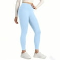 thumbnail image 5 of Buttery Soft Leggings for Women - High Waist 7/8 Length Workout Gym Yoga Pants Blue S, 5 of 7