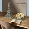 thumbnail image 3 of 959PCS Eiffel Tower World Famous Building Miniature Diamond Building Block Set DIY Street View Home Furnishing Collection Model, 3 of 7