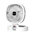 thumbnail image 1 of EGNMCR Fan Multifunctional 5 In 1 Solar Fan, 5 Speeds, 3 Light Modes, Large Capacity Battery, Portable And Foldable Solar Fan Solar Fan That Can Be Solar Or USB Charged, S Solar Fans, 1 of 8