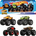 thumbnail image 1 of Juego de 4 unidades Toy Trucks Hot Wheels Monster Trucks a escala 1:64, 1 of 6