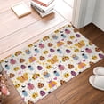 thumbnail image 4 of Sikiie cute bugs Print Flannel Anti-slip Floor Mat 16x24in, Thickened Dustproof Entrance Door Mat Floor Mat for Kitchen, Bathroom, Laundry Room, 4 of 7