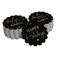 thumbnail image 1 of Inkdotpot Gold Foil Paper Hang Tags Happy Holiday Favor Tags 50 Piece, 1 of 1
