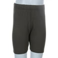 thumbnail image 2 of Ola Mari Unisex Kids Biker Shorts , 8, Olive, 2 of 4