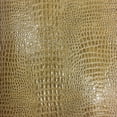 thumbnail image 2 of Die Cut Embossed Craft Cuts Genuine Leather 8.5" x 11" Piece Reptile Style Tan, 2 of 3