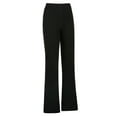 thumbnail image 5 of Cenuakty Women Fashion Flared Pants, Solid Color High Waist Wide Leg Trousers Casual Hipster Streetwear, 5 of 9