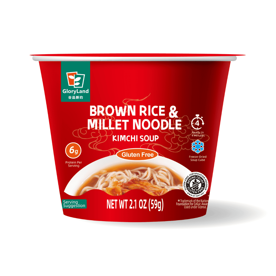 A-SHA Kuromi Pho Cup Rice Noodle (6 Cups), Spicy Beef Flavor