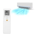 thumbnail image 1 of Control Remoto De Aire Acondicionado, Pantalla Dual Control Remoto De CA Retroiluminación Portátil Para AR REB2E Para ASU30RLE Para AR REM1U, 1 of 7