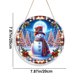 thumbnail image 3 of Decoraciones navideñas, adornos navideños, regalos navideños, decoración navideña para el hogar, letreros colgantes para puertas de fiestas, productos navideños, decoración, letreros de puerta de PVC, 3 of 6
