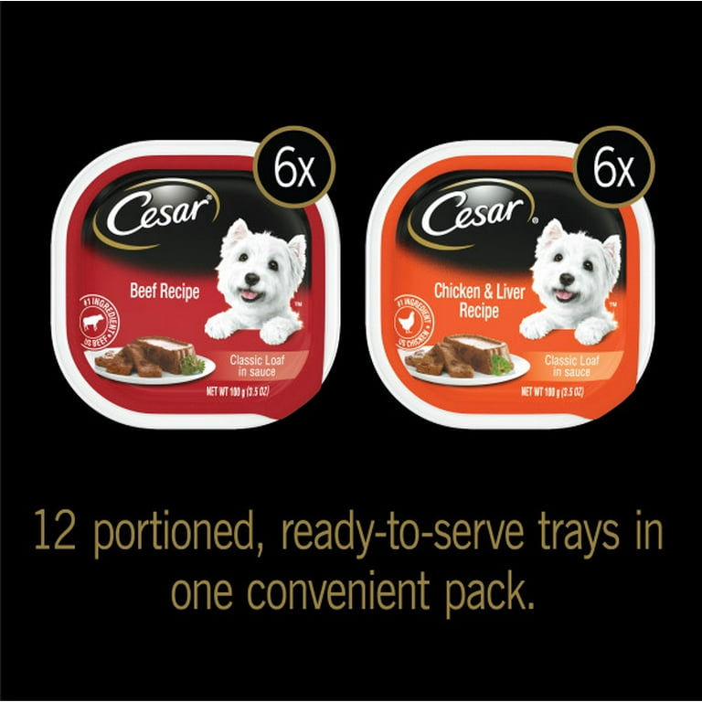 Cesar wet dog food walmart hotsell