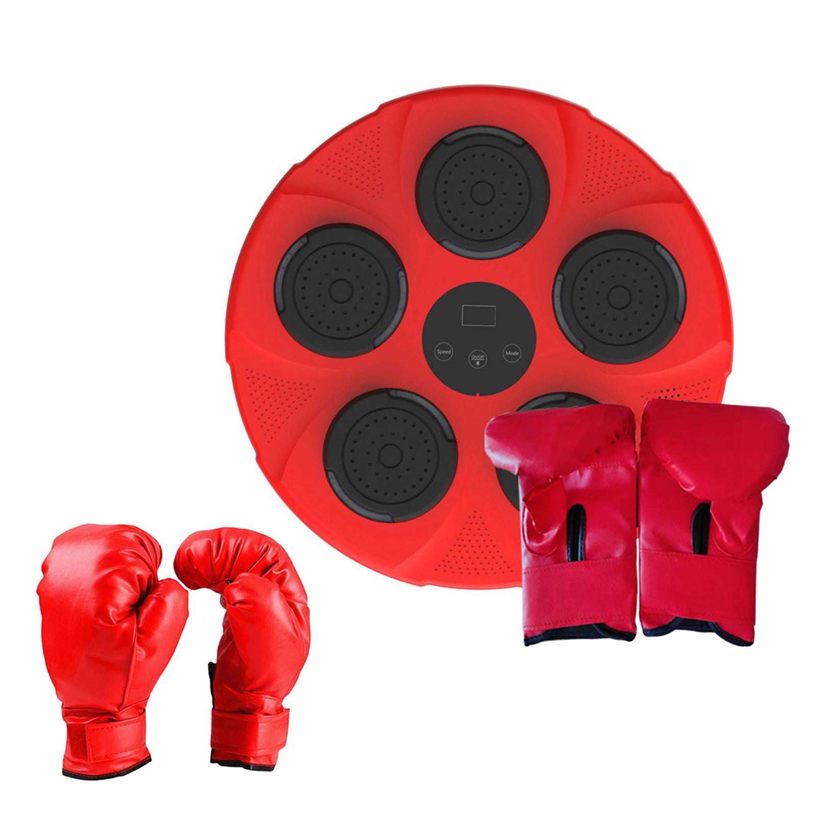 harayaa Electronic Boxing Machine Mode Speed Adjustable Boxing Training Equipment Boxing Red Adults Gloves