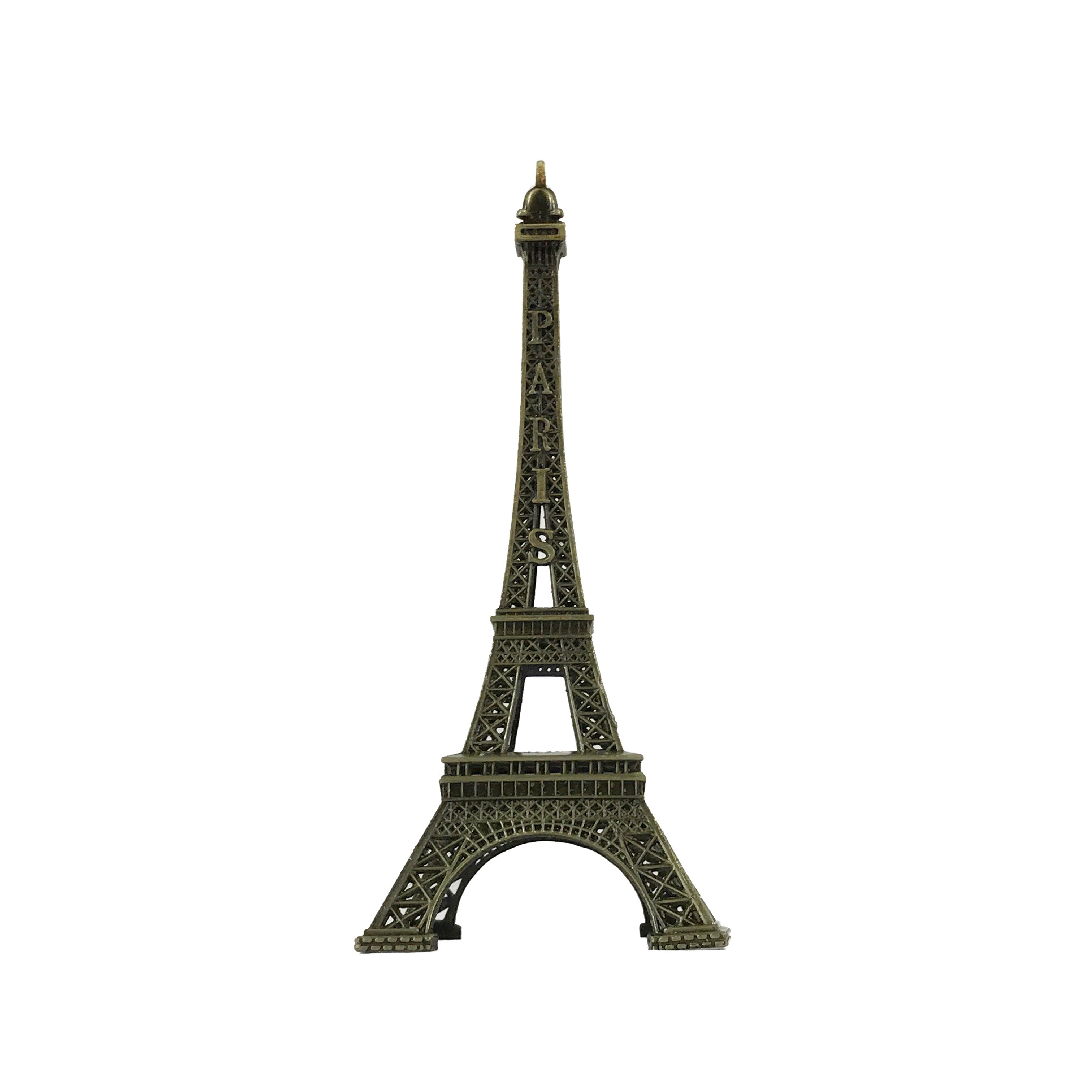 Eiffel Tower Metal 32 cm Steel Grey