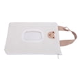 thumbnail image 1 of CAJA DE TOALLITAS PARA BEBÉS DE VIAJE, BOLSA dispensadora de toallitas para bebés portátil con cremallera bordada para viajes, 1 of 7