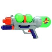14" Mini Hype Pump Action Single Nozzle Children's Toy Water Gun, Super Blaster Soaker (Colors May Vary)